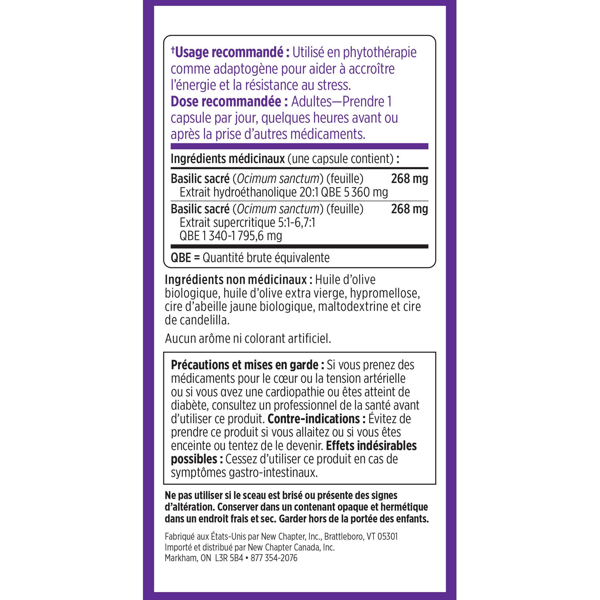 Supplement Facts