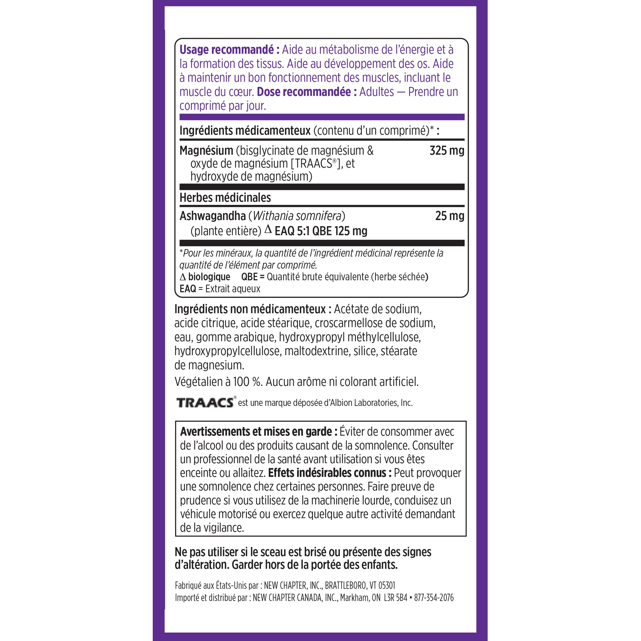 Supplement Facts