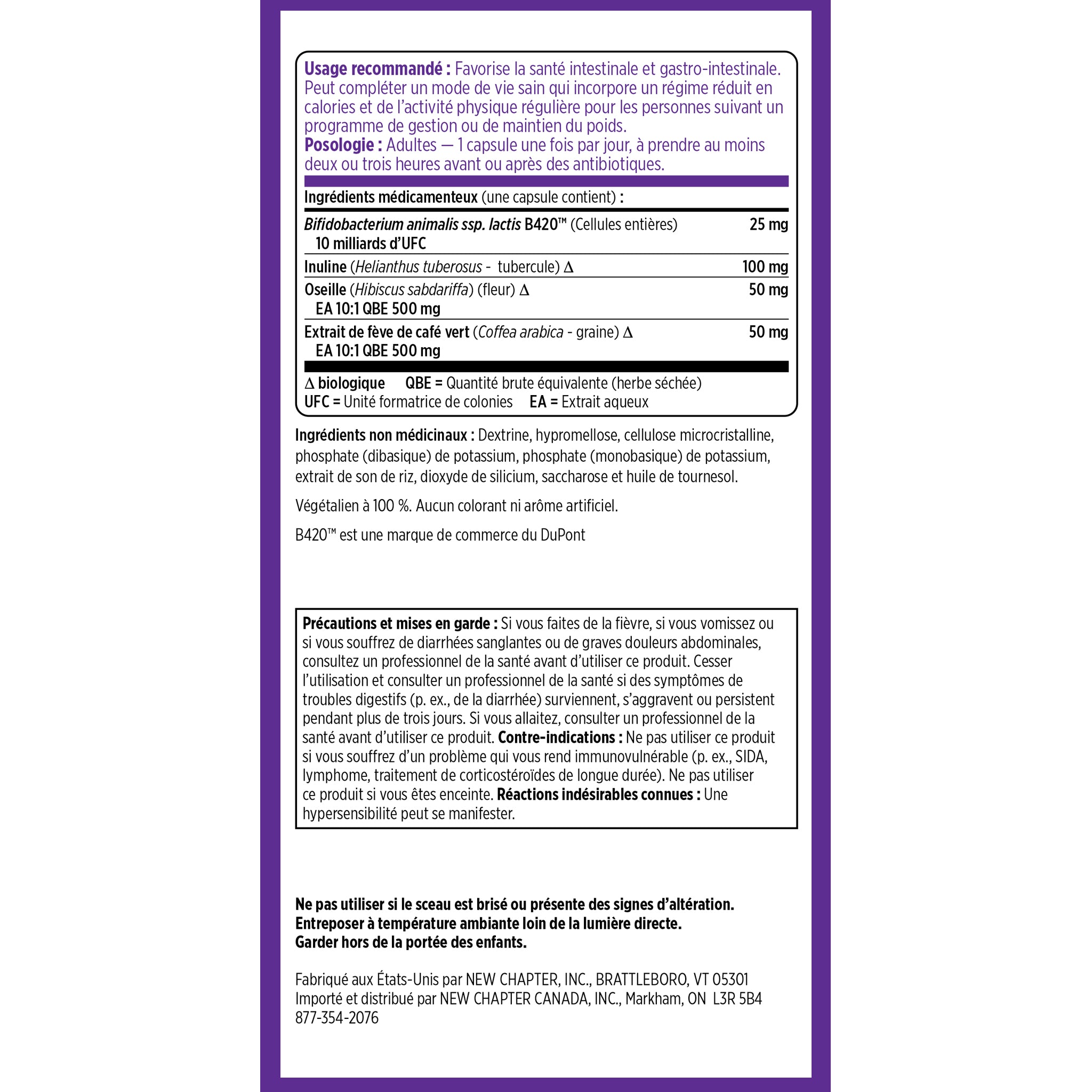 Supplement Facts