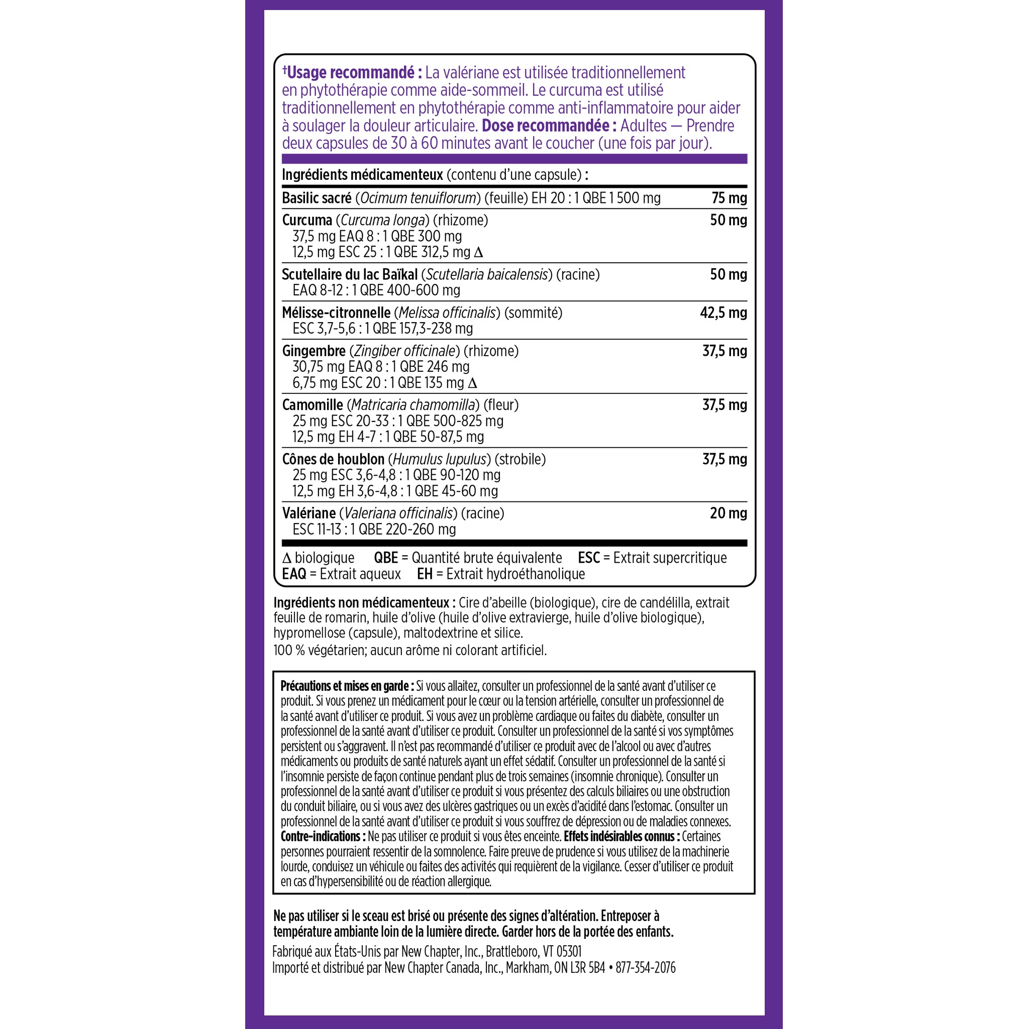 Supplement Facts