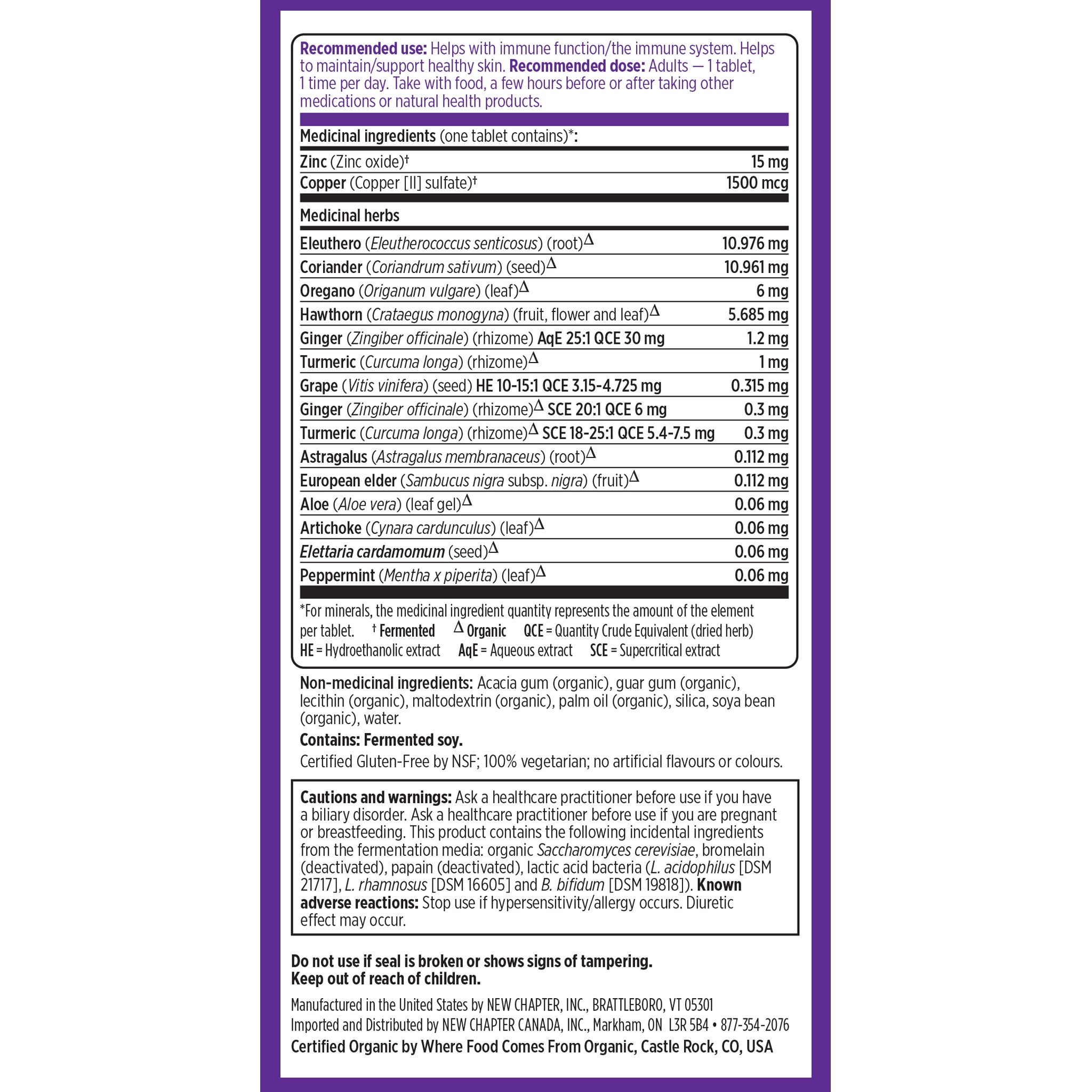 Supplement Facts
