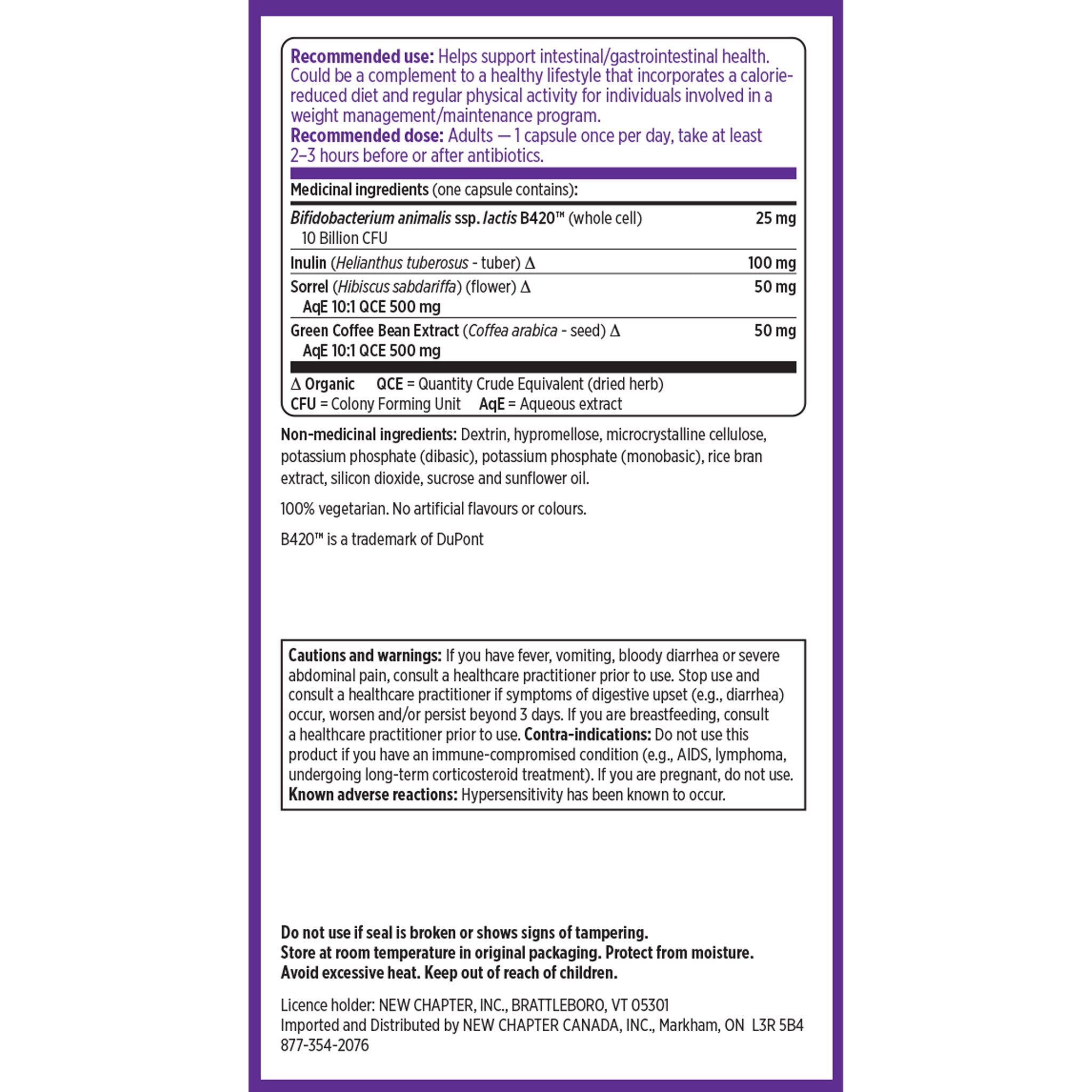 Supplement Facts