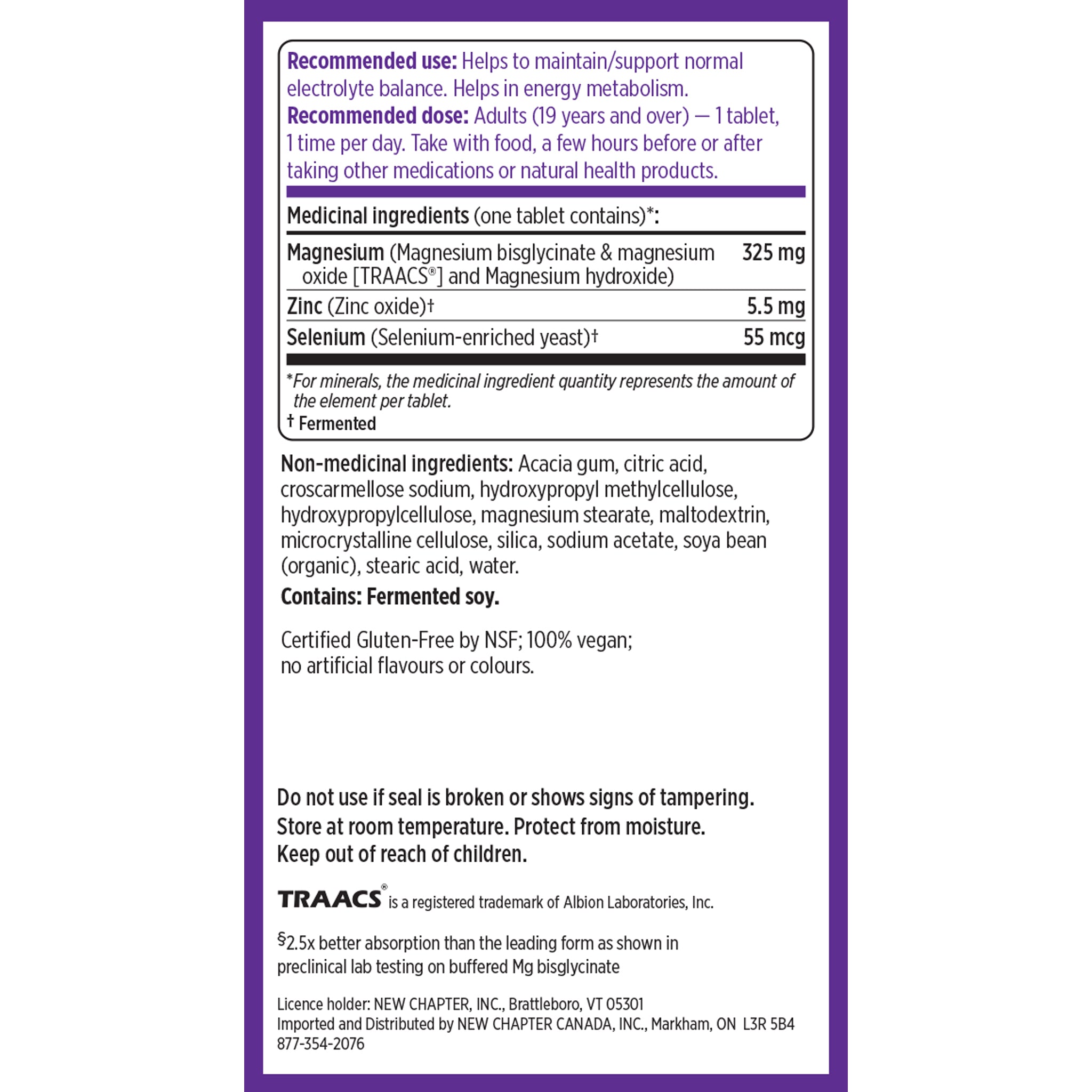 Supplement Facts 