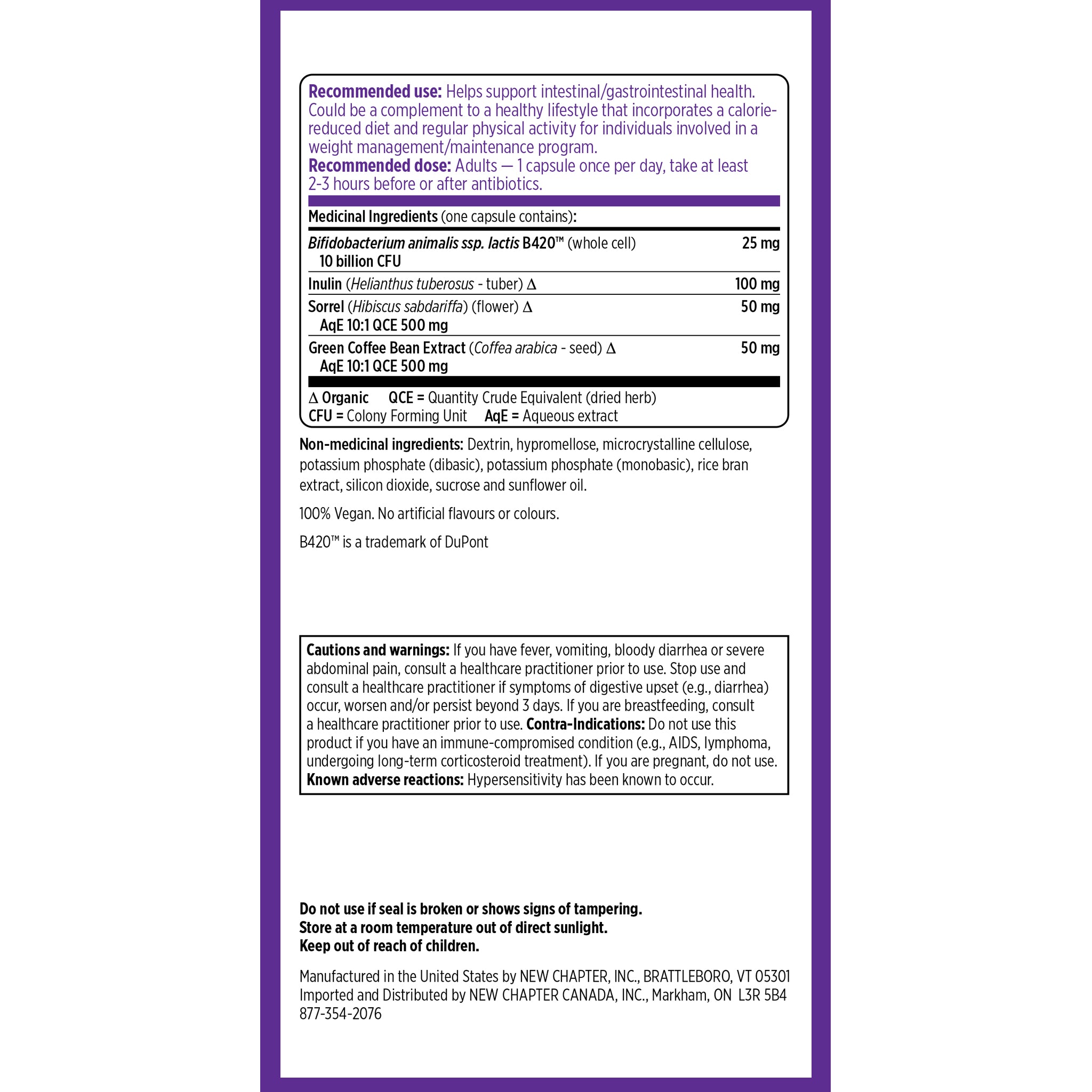 Supplement Facts