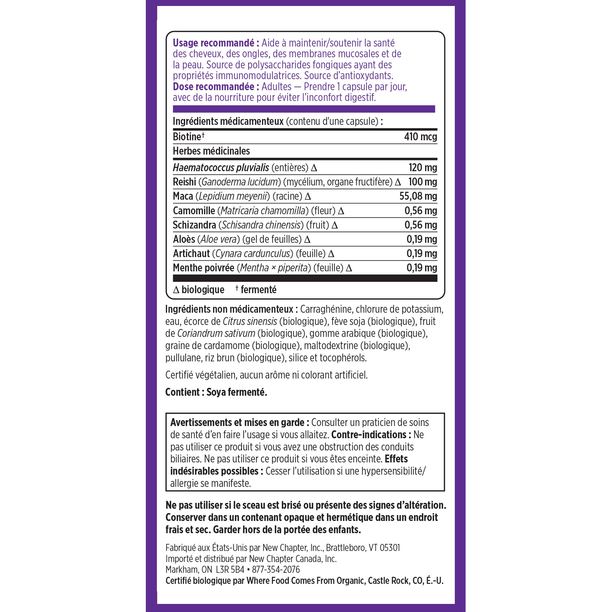Supplement Facts
